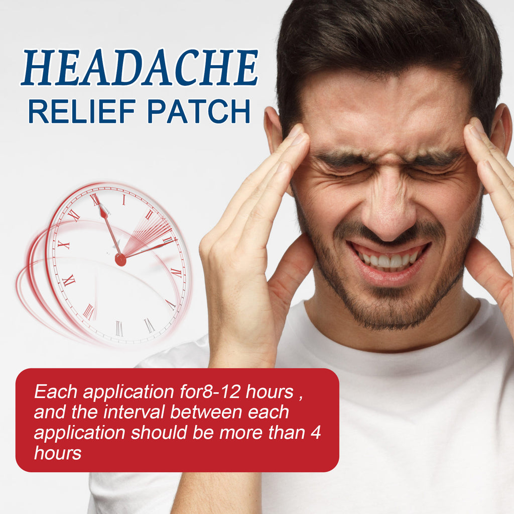 Herbal Headache Relief Patches (10 pcs.)