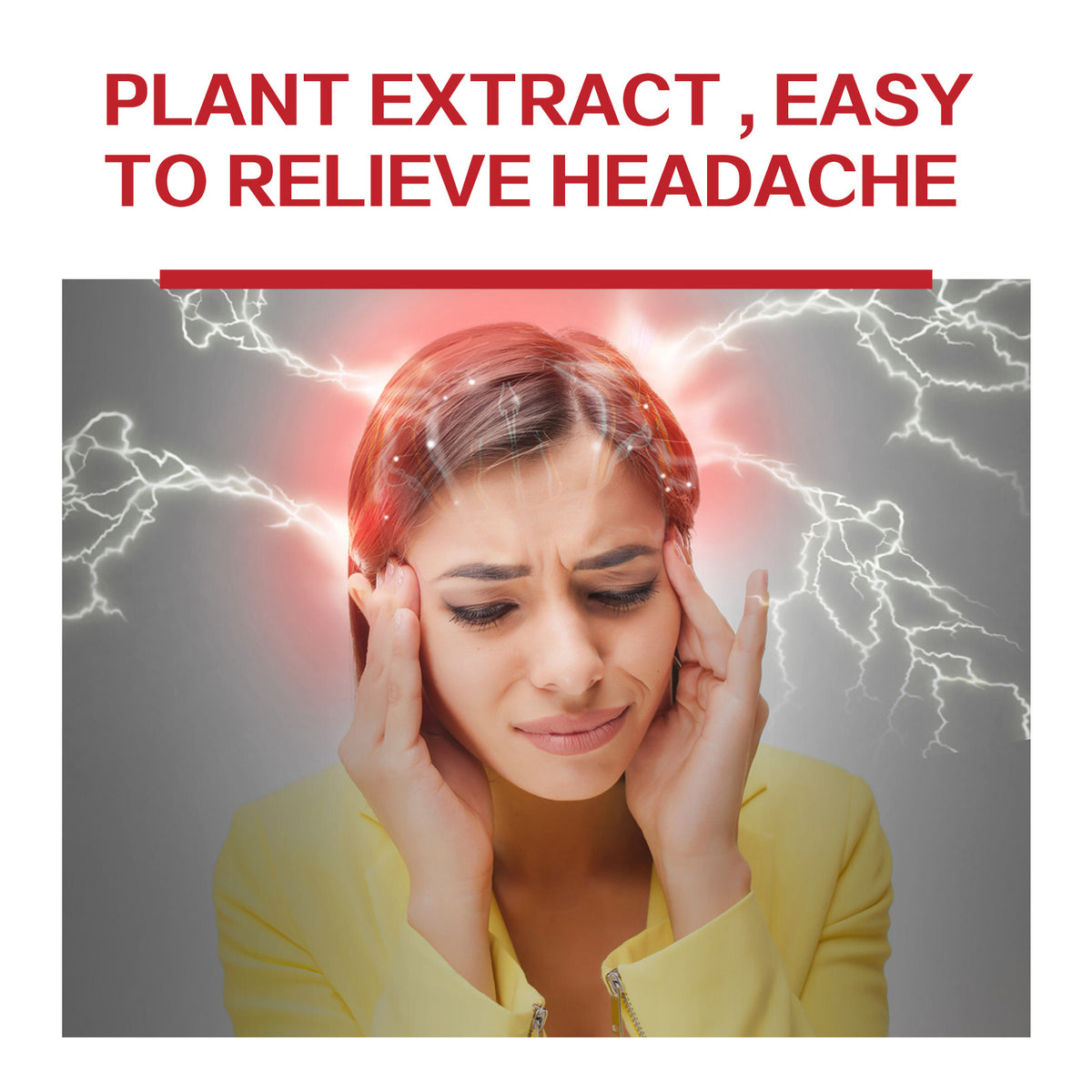 Herbal Headache Relief Patches (10 pcs.)