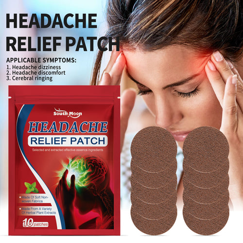 Herbal Headache Relief Patches (10 pcs.)
